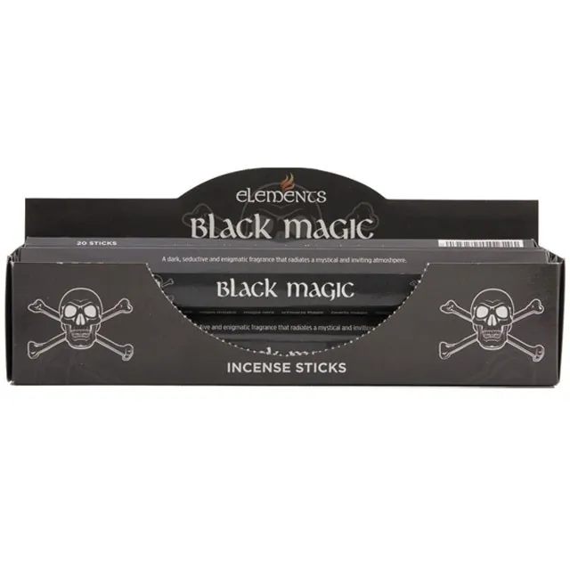 Elements Räucherstäbchen  Black Magic, opium